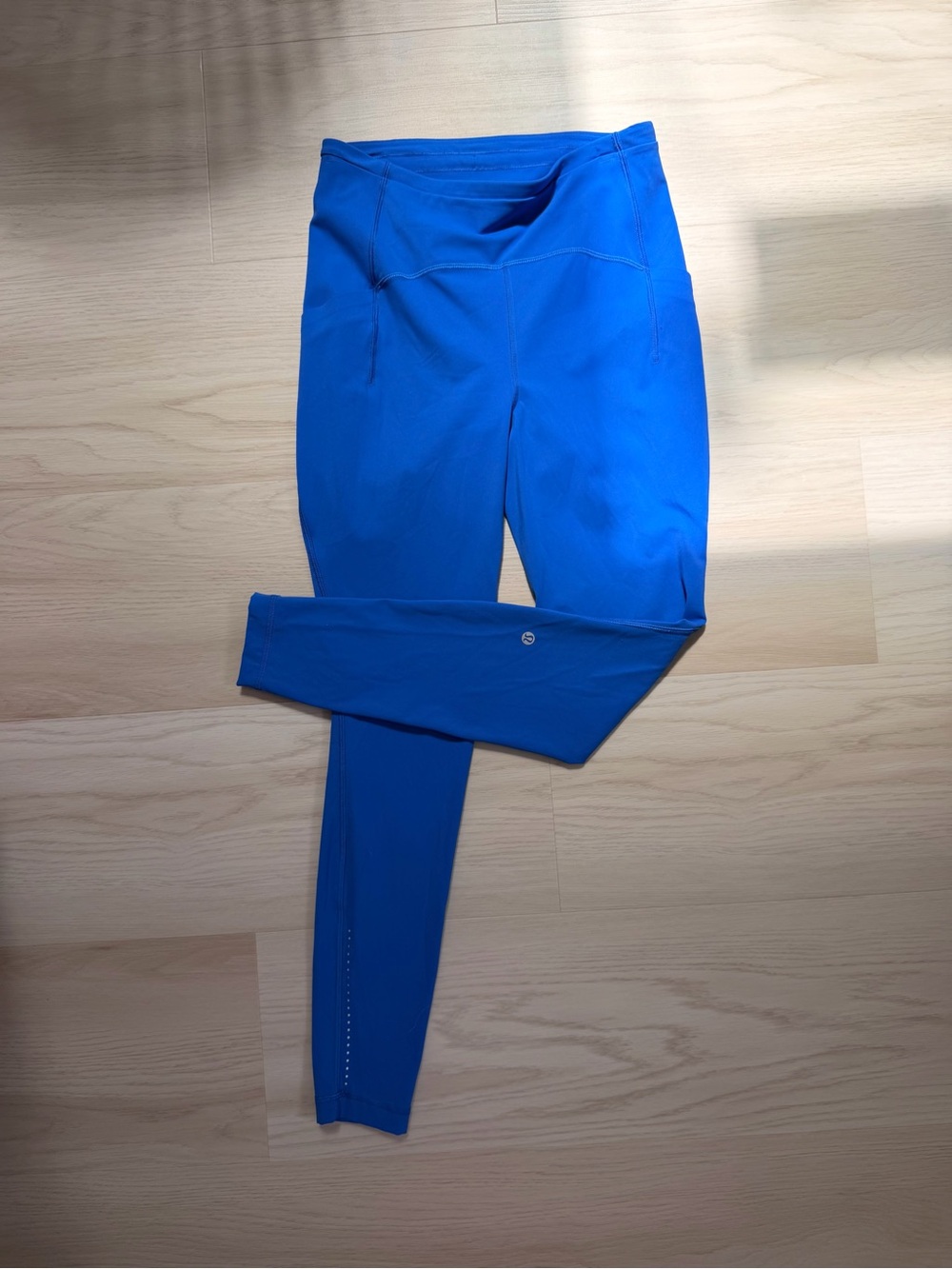 Lululemon Women’s Swift Speed Blue High-Waist Active Leggings Size 8